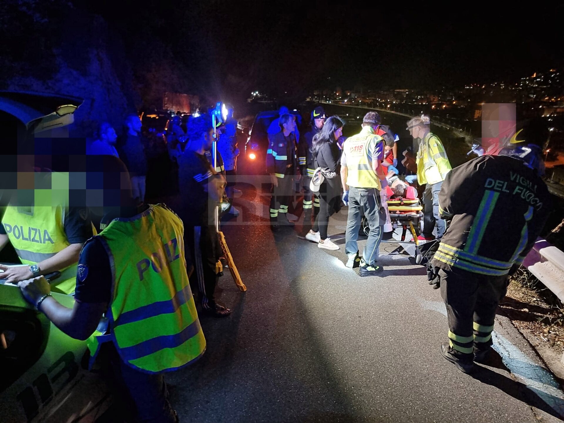 incidente moto strada per castellaro ragazzo nella scarpata_03