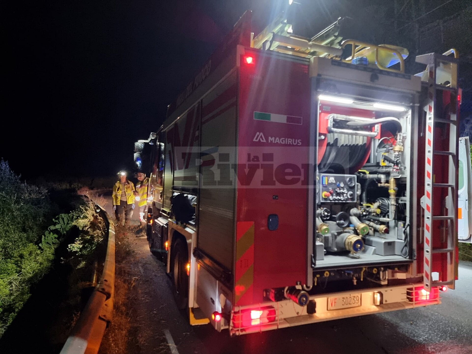 incidente moto strada per castellaro ragazzo nella scarpata_05