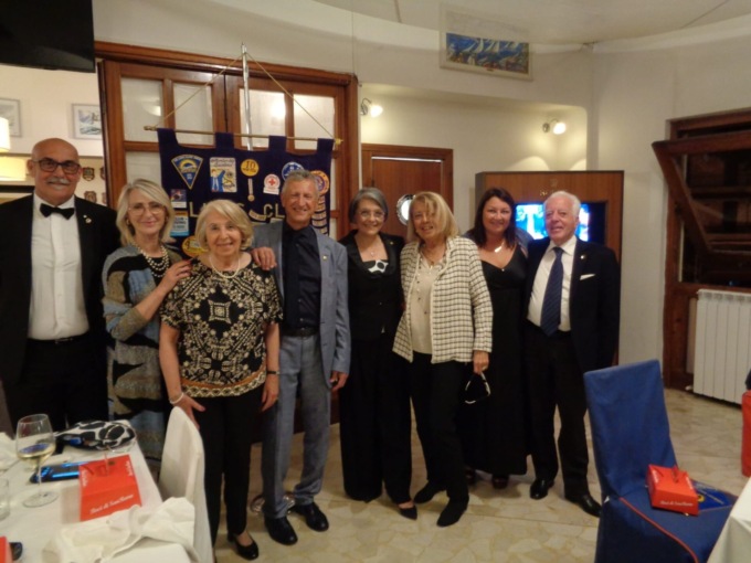 Gemellaggio con Gela e due nuovi soci per il Lions Club Sanremo Matutia