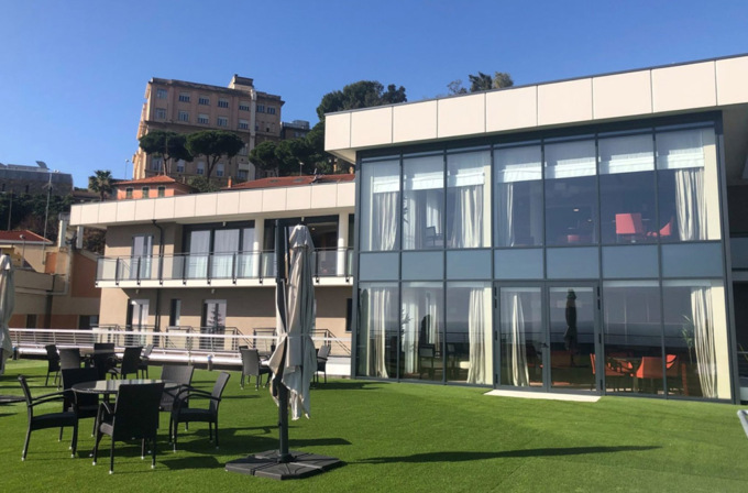 Una “tecar” acquistata con le maglie speciali della Sanremese