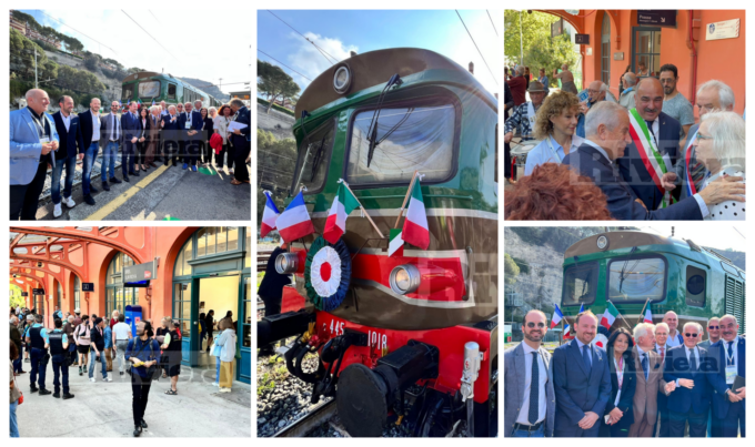 Il treno storico “Centoporte” celebra la linea Ventimiglia-Cuneo