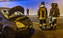 Principio d'incendio in Aurelia Bis, traffico interrotto