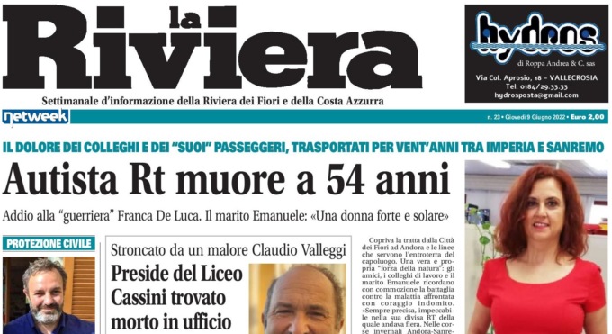Autista Rt muore a 54 anni, il marito Emanuele: «Una donna forte e solare»