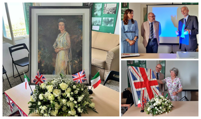 Gisella Merello relatrice di una conferenza sulla Famiglia reale britannica nel Ponente ligure