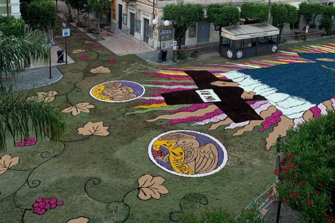 L’Infiorata di Diano Marina torna a incantare turisti e residenti