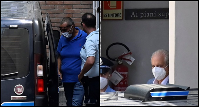 Dellerba e Speranza scena muta di fronte al Giudice