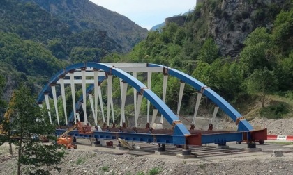 Nella val Roja francese un ponte di 75 metri collegherà Fontan