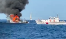 Il video dello yacht che affonda al largo di Ospedaletti