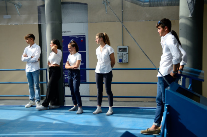 Imperia, palestra di vela al Navale con i ragazzi del Nautico
