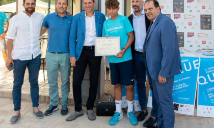 Pietro Giovannini campione italiano di padel a 14 anni