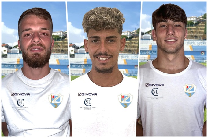 Altri tre colpi di mercato per la Sanremese: presi Giuffrida, Rizzo e Tartaro