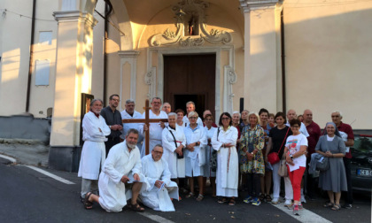 Confraternita di San Pietro Apostolo ha guidato il pellegrinaggio al Santuario dell’Assunta di Piani