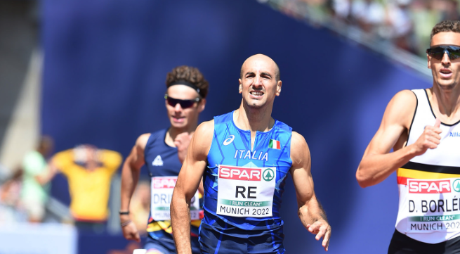 Davide Re dice addio alla finale degli Europei di atletica