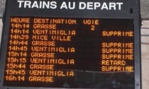 Treni soppressi da e per la Francia, a causa di una persona investita ad Antibes
