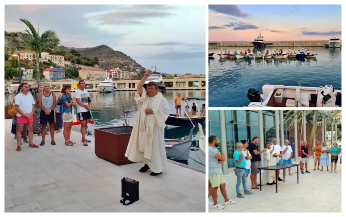 Al Porto di Ventimiglia la benedizione dei gozzi e dei natanti