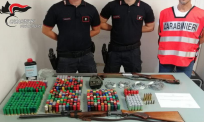 Fucili e trappole, un taggese arrestato per bracconaggio