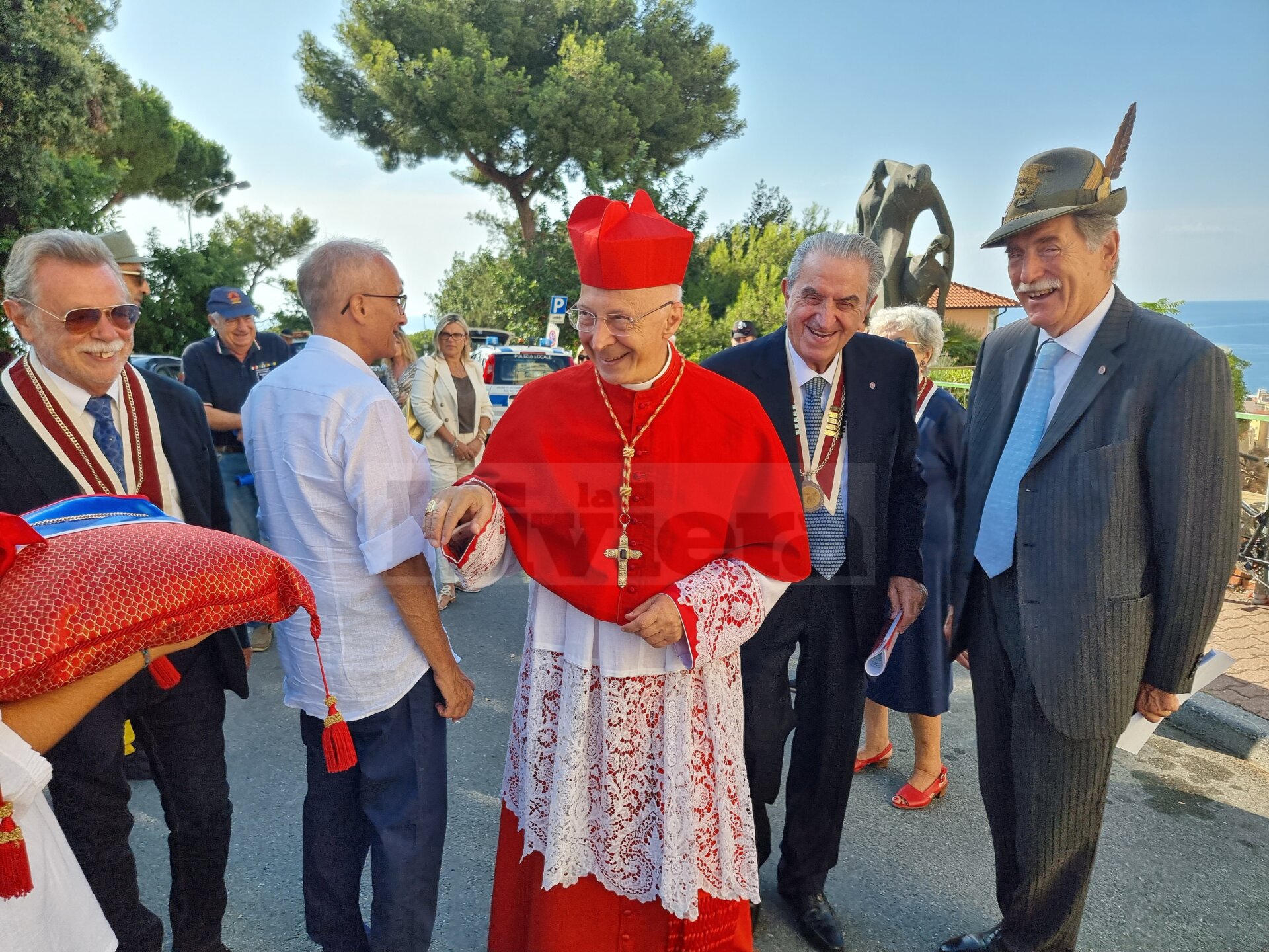 cardinale angelo bagnasco madonna della costa sanremo festività dell'assunta 15 agosto 2022