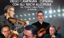 Questa sera il concerto del chitarrista Diego Campagna