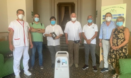 Il Rotary Club Sanremo dona alla Fondazione G. Borea e Z. Massa  un concentratore di ossigeno