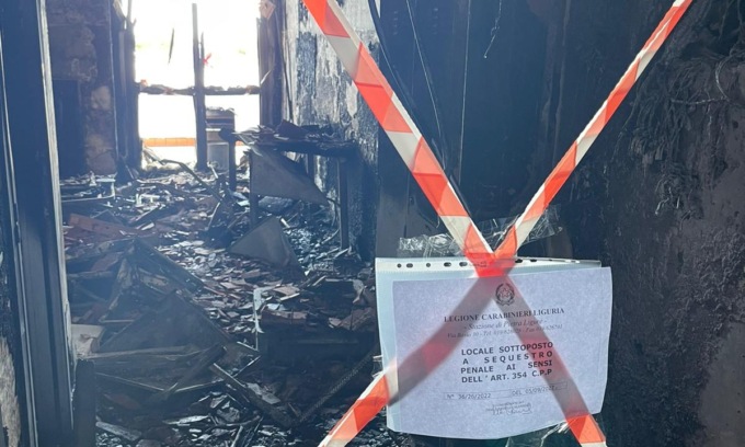 Morto l’anziano intossicato dall’incendio al Santa Corona