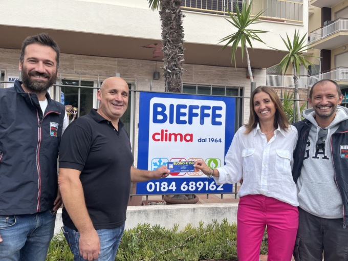 Bieffe Clima, estratto il cliente che ha ricevuto il buono sconto di 150 euro
