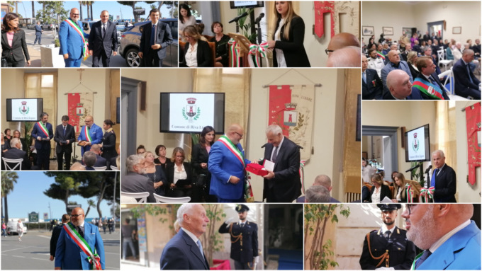 Le chiavi della città al capo della Polizia Lamberto Giannini