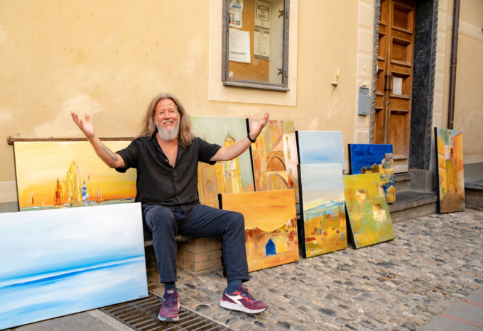 50° Festival dello Stoccafisso: la storia di Thor-Arne Moen, pittore norvegese innamorato di Badalucco