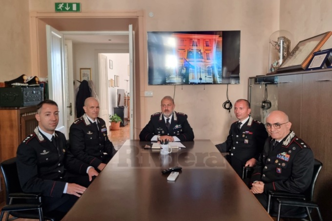 Carabinieri: 4 nuovi comandanti in servizio a Imperia e Ventimiglia