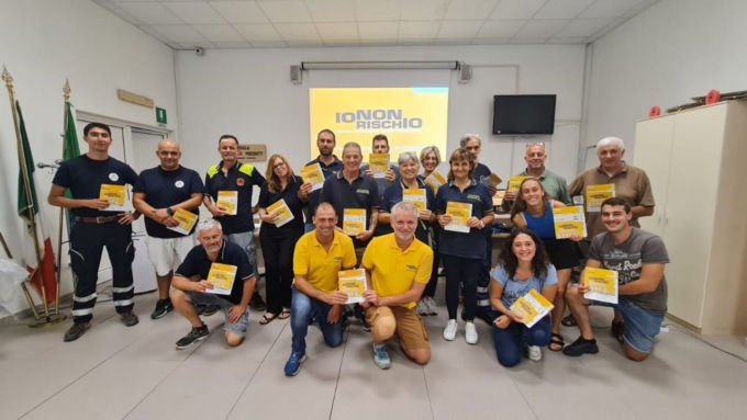 Protezione Civile: concluso il corso “Io non rischio”