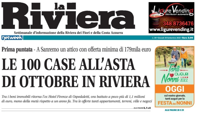 Un hotel vista mare a prezzo ribassato tra le aste di ottobre