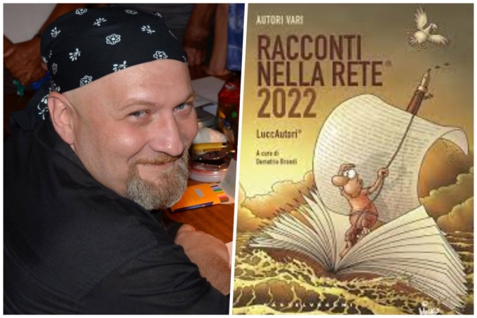 Del sanremese Milko Dalla Battista la locandina del Premio Racconti nella Rete a LuccAutori