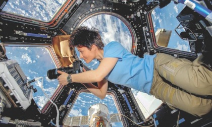 Samantha Cristoforetti saluta la Liguria dallo spazio