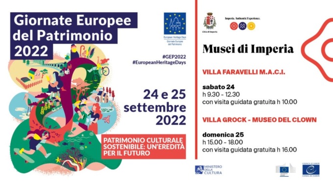 Anche Imperia aderisce allle Giornate Europee del Patrimonio