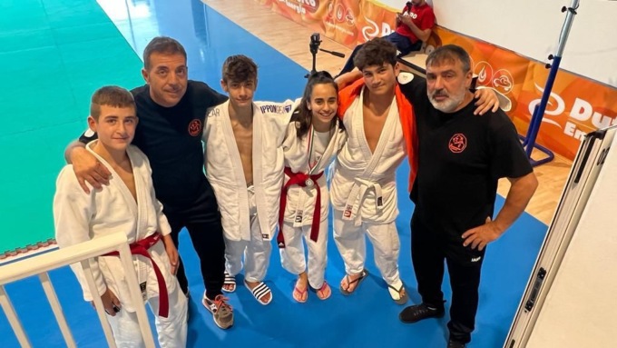 Sette judoka sanremesi alla finale nazionale under 15