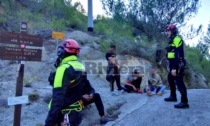 Trovati dall'elicottero i 5 migranti dati per dispersi nell'entroterra di Ventimiglia