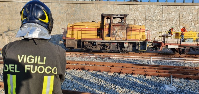 Tragedia in stazione a Sanremo: operaio ucciso da un’esplosione nel locomotore