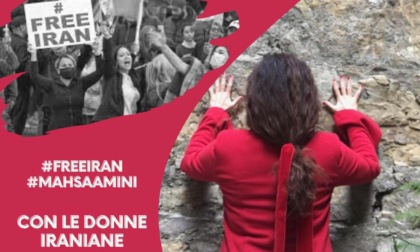 Flash mob a Sanremo per le donne iraniane