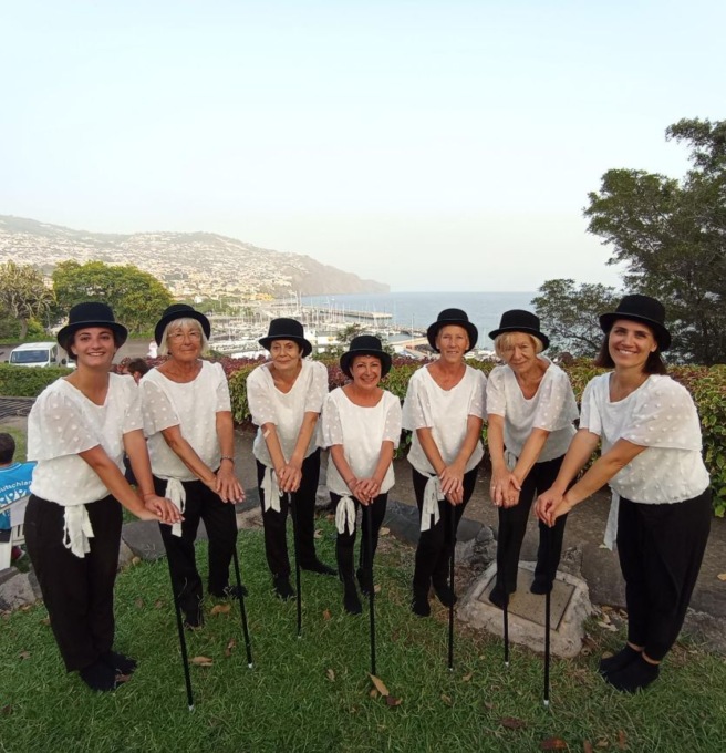 Ginnastica Riviera dei Fiori a Madeira per il Golden Age Gym Festival