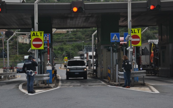 La polizia di frontiera arresta 23 persone nel mese di settembre