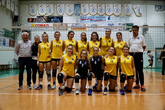 Poker dell’Imperia volley lo scorso weekend