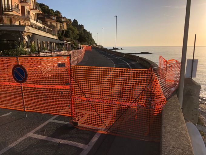 Traffico interdetto alla Rabina