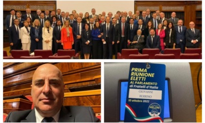 Il primo giorno da senatore di Gianni Berrino e la dedica a "Francesco Gio Batta mio figlio"