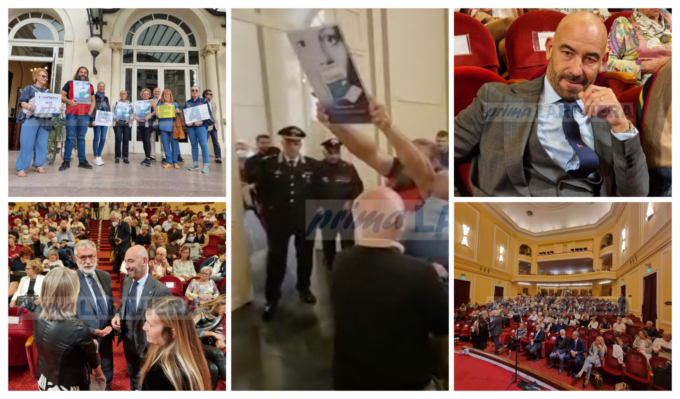 Al grido di “assassino” il virologo Bassetti contestato all’ingresso del Casinò di Sanremo