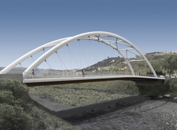 Iniziati i lavori del nuovo ponte sul Prino a Imperia