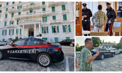 Assaltate dai banditi almeno due auto fuori dall'hotel Des Anglais di Sanremo