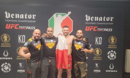 MMA: il fighter imperiese Giacomo Michelis vince al "Venator Fc"