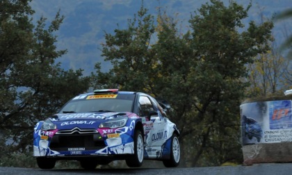 Lotta tra vetture WRC all'11^ Ronde Valli Imperiesi