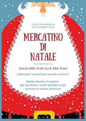 Un mercatino a Cosio d’Arroscia per aspettare il Natale