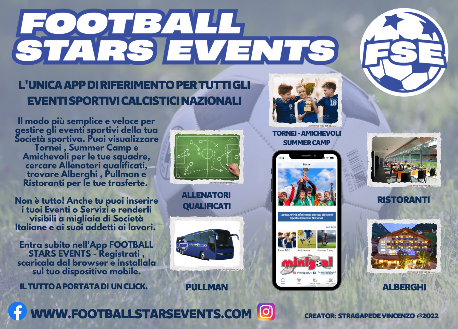 Immagine presentazione Football Stars Events