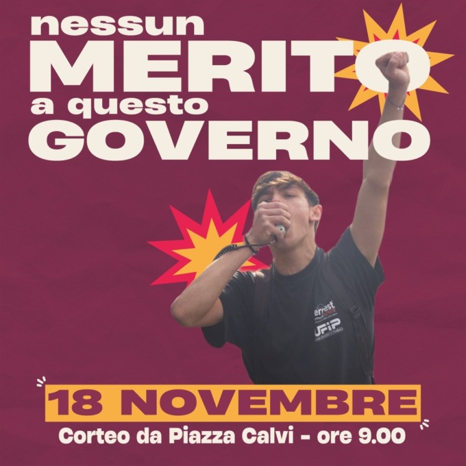 Rete Studenti Medi in piazza a Imperia